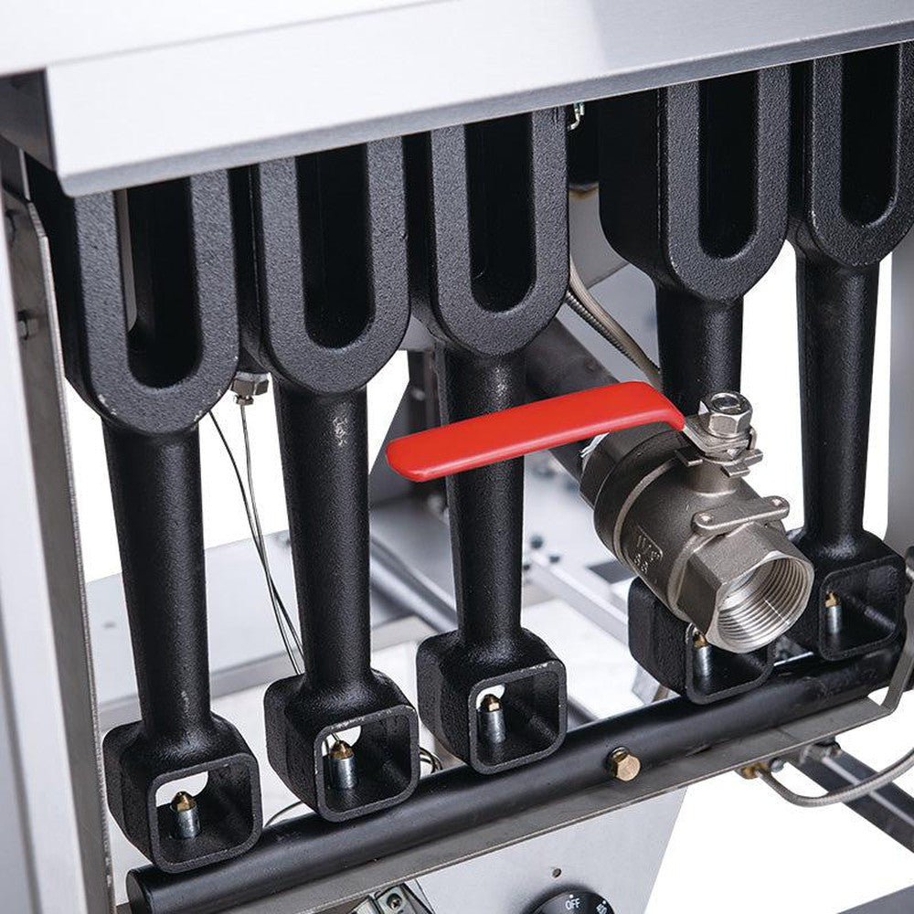 Dukers DCF4-LPG Liquid Propane Gas Fryer with 4 Tube Burners image 5