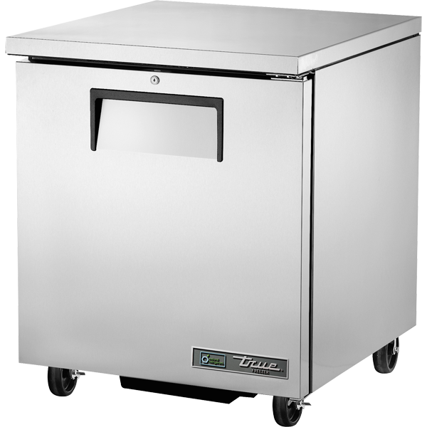 True TUC-27F-HC Solid Door Freezer with Hydrocarbon Refrigerant