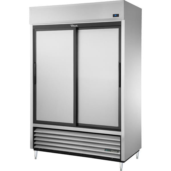 True TSD-47-HC Reach-In Solid Slide Door Refrigerator with Hydrocarbon Refrigerant