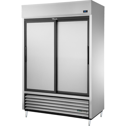 True TSD-47-HC Reach-In Solid Slide Door Refrigerator with Hydrocarbon Refrigerant