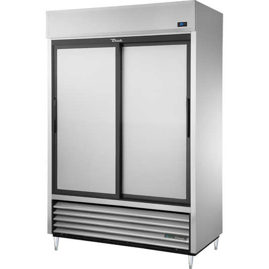 True TSD-47-HC Reach-In Solid Slide Door Refrigerator with Hydrocarbon Refrigerant