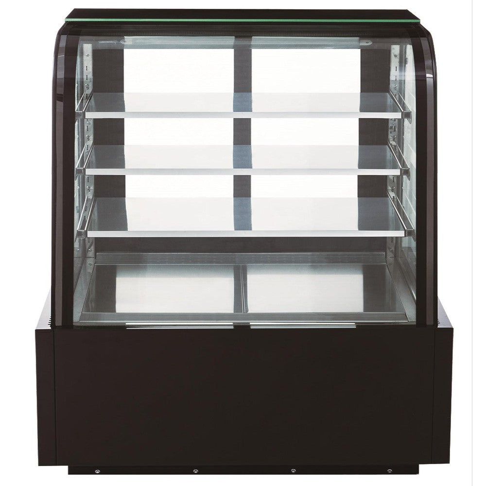 Dukers DDM48R-CB Curved Glass 48" Cake Showcase image 2