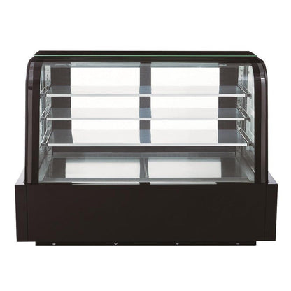 Dukers DDM72R-CB Curved Glass 72" Cake Showcase image 2