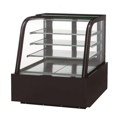 Dukers DDM48R-CB Curved Glass 48" Cake Showcase image 3