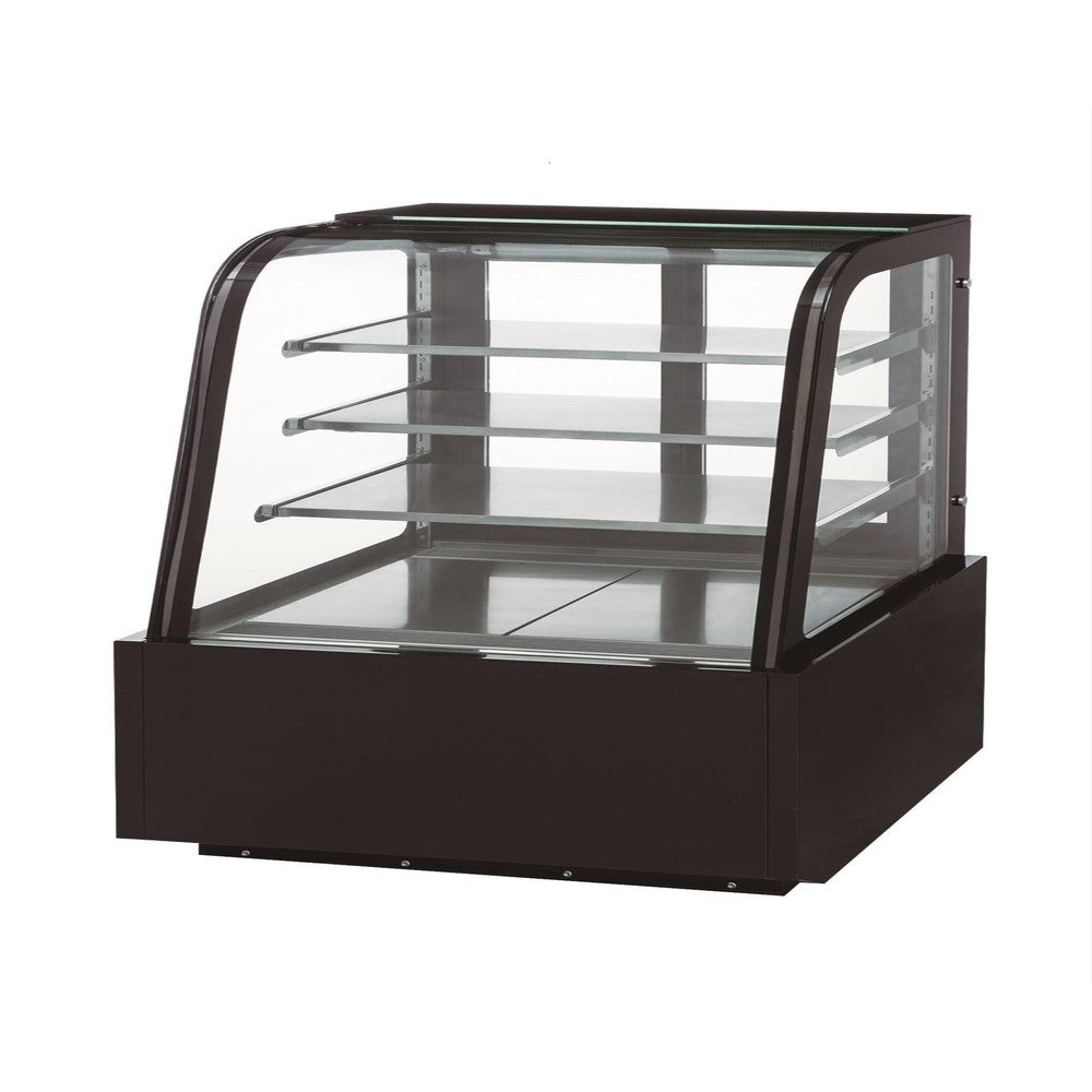 Dukers DDM60R-CB Curved Glass 60" Cake Showcase image 1