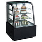 Dukers DDM36R-CB Curved Glass 36" Cake Showcase image 1