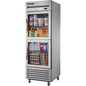True T-23G-2-HC~FGD01 Reach-In Glass Half Swing Door Refrigerator with Hydrocarbon Refrigerant