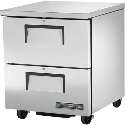 True TUC-27D-2-HC Drawered Refrigerator with Hydrocarbon Refrigerant