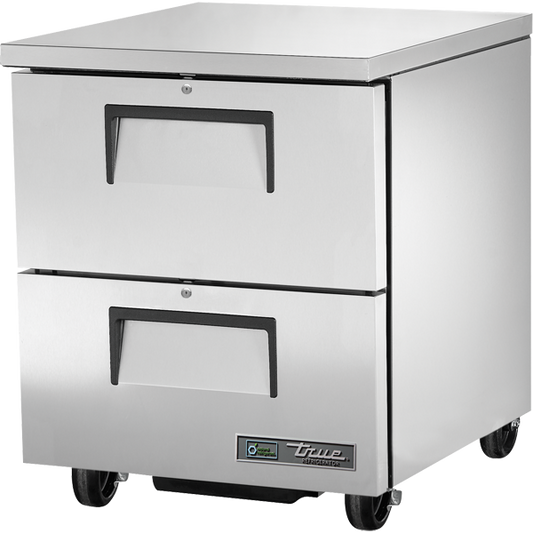 True TUC-27D-2-HC Drawered Refrigerator with Hydrocarbon Refrigerant