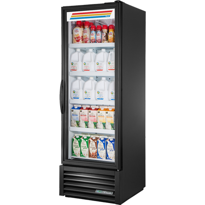 True CVM-11-HC~EGC01 Swing Door Curved Edge Refrigerator with Hydrocarbon Refrigerant - view 3