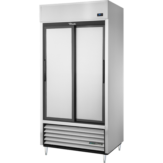 True TSD-33-HC Reach-In Solid Slide Door Refrigerator with Hydrocarbon Refrigerant