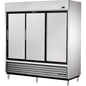 True TSD-69-HC Reach-In Solid Slide Door Refrigerator with Hydrocarbon Refrigerant