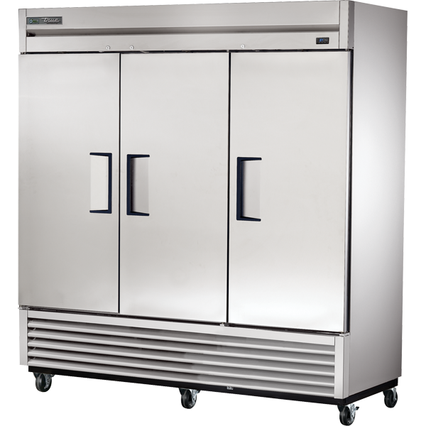 True T-72-HC Reach-In Solid Swing Door Refrigerator with Hydrocarbon Refrigerant