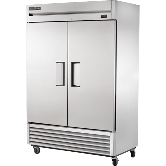 True TS-49-HC Reach-In Solid Swing Door Stainless Steel Refrigerator with Hydrocarbon Refrigerant