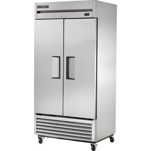 True TS-35F-HC Reach-In Solid Swing Door Stainless Freezer with Hydrocarbon Refrigerant