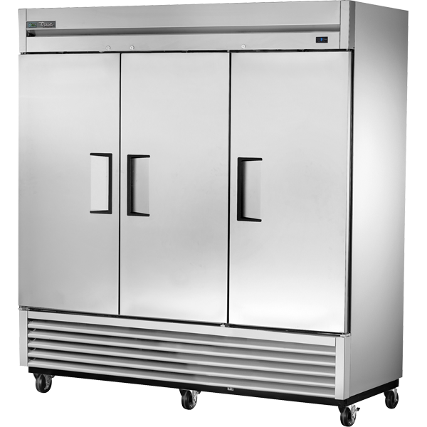 True TS-72F-HC Reach-In Solid Swing Door Stainless Steel Freezer with Hydrocarbon Refrigerant