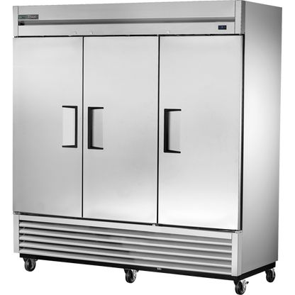 True TS-72F-HC Reach-In Solid Swing Door Stainless Steel Freezer with Hydrocarbon Refrigerant