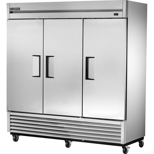 True TS-72F-HC Reach-In Solid Swing Door Stainless Steel Freezer with Hydrocarbon Refrigerant