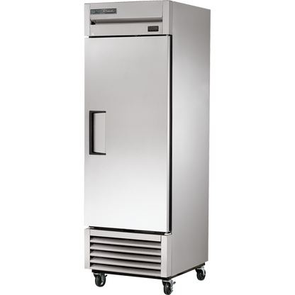 True TS-23-HC Reach-In Solid Swing Door Stainless Steel Refrigerator with Hydrocarbon Refrigerant
