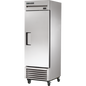 True TS-23-HC Reach-In Solid Swing Door Stainless Steel Refrigerator with Hydrocarbon Refrigerant