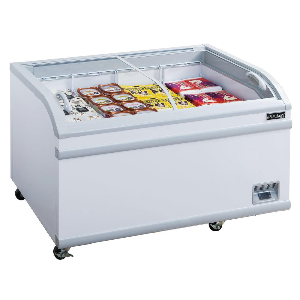 Dukers WD-700Y Commercial Chest Freezer in White image 1
