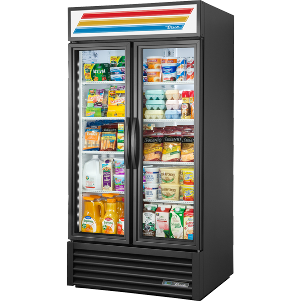 True GDM-35-HC~TSL01 Swing Door Refrigerator with Hydrocarbon Refrigerant