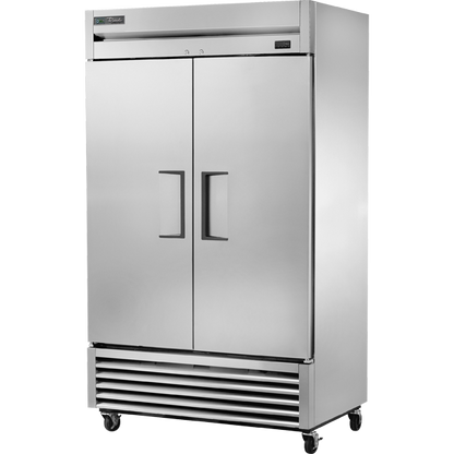 True TS-43-HC Reach-In Solid Swing Door Stainless Steel Refrigerator with Hydrocarbon Refrigerant