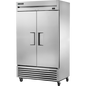 True TS-43-HC Reach-In Solid Swing Door Stainless Steel Refrigerator with Hydrocarbon Refrigerant