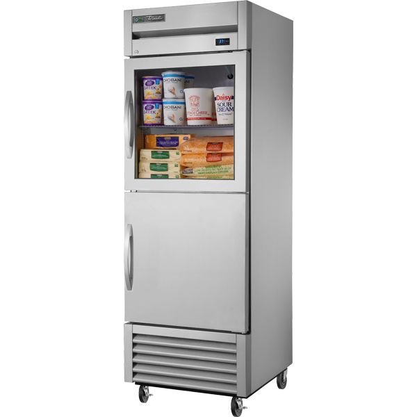 True T-23-1-G-1-HC~FGD01 Reach-In Combination Half Swing Door Refrigerator with Hydrocarbon Refrigerant