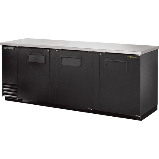 True TBB-4-HC Solid Swing Door Back Bar Cooler with Hydrocarbon Refrigerant
